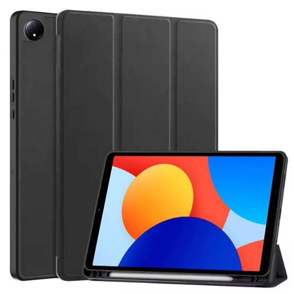 Deksel til Xiaomi Redmi Pad SE 8.7, Techsuit, Flex Trifold, Svart