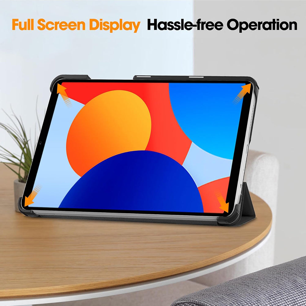Deksel til Xiaomi Redmi Pad SE 8.7, Techsuit, FoldPro, Svart