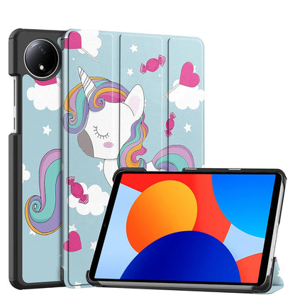 Deksel for Xiaomi Redmi Pad SE 8.7, Techsuit, FoldPro Unicorn, Flerfarget