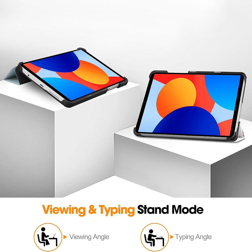 Deksel for Xiaomi Redmi Pad SE 8.7, Techsuit, FoldPro Unicorn, Flerfarget