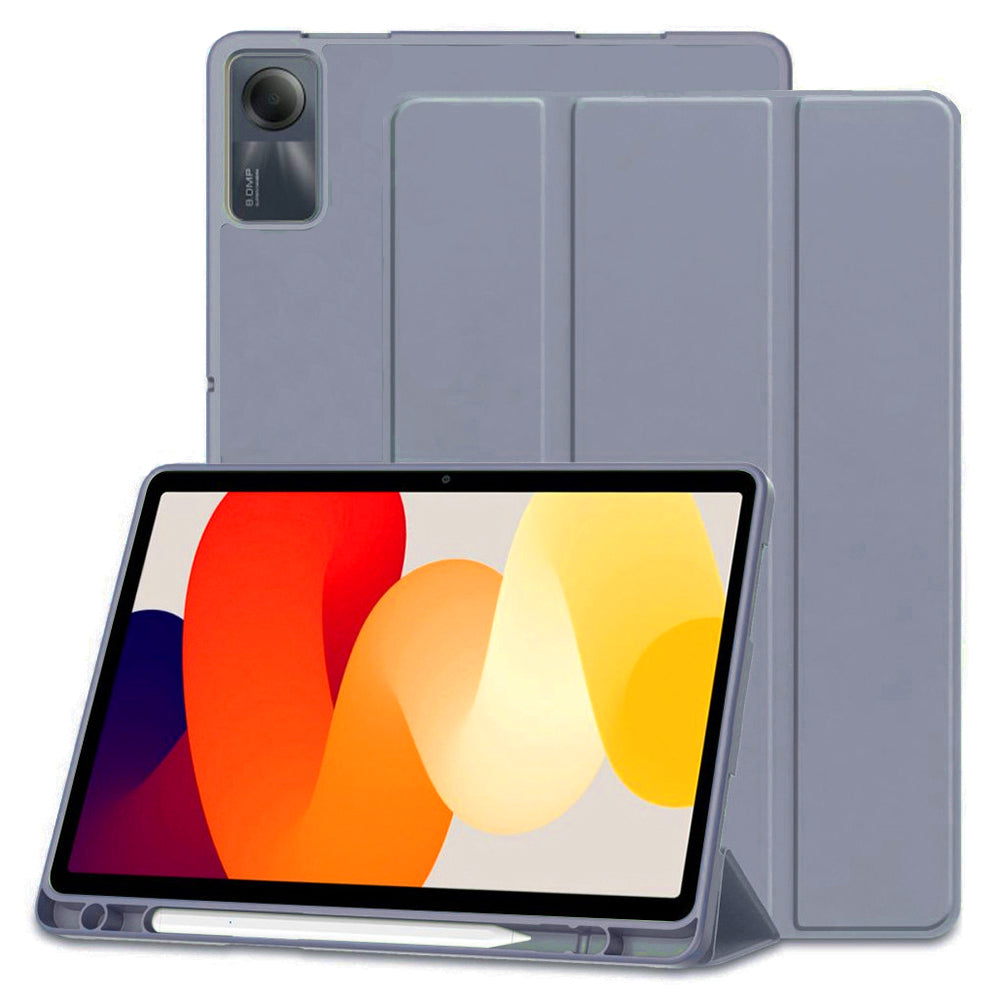 Deksel for Xiaomi Redmi Pad SE, Techsuit, Flex Trifold, Lilla