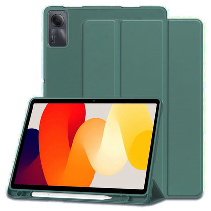 Deksel for Xiaomi Redmi Pad SE, Techsuit, Flex Trifold, Grønn