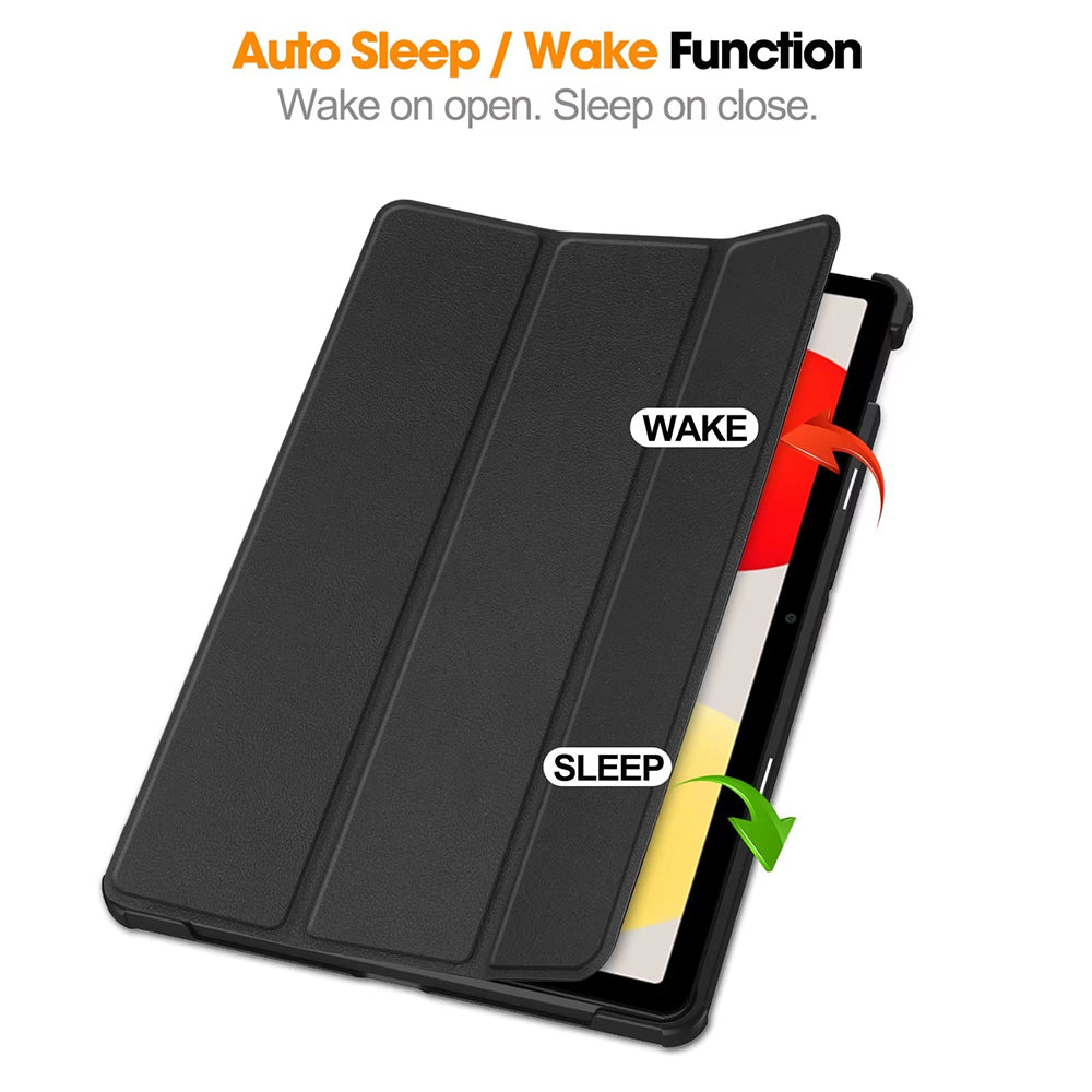 Deksel for Xiaomi Redmi Pad SE, Techsuit, FoldPro, Svart