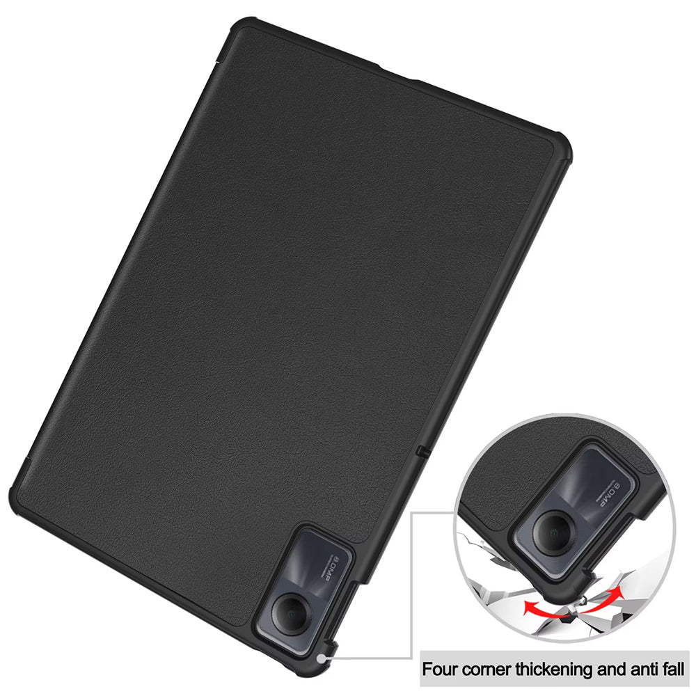 Deksel for Xiaomi Redmi Pad SE, Techsuit, FoldPro, Svart