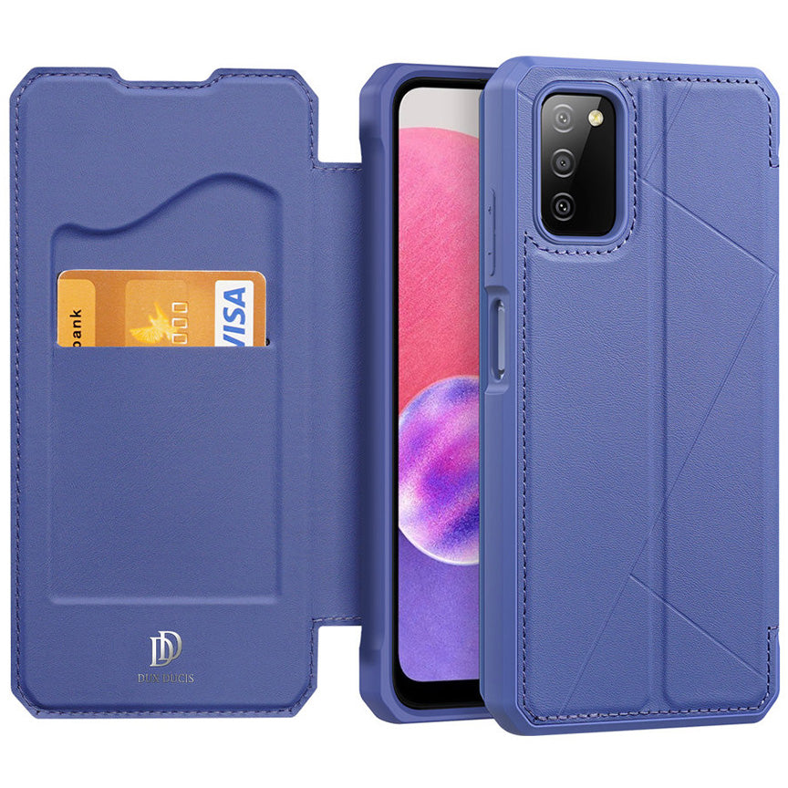 Etui til Samsung Galaxy A03s A037, DUX DUCIS, Skin X, Blå