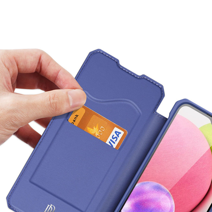 Etui til Samsung Galaxy A03s A037, DUX DUCIS, Skin X, Blå