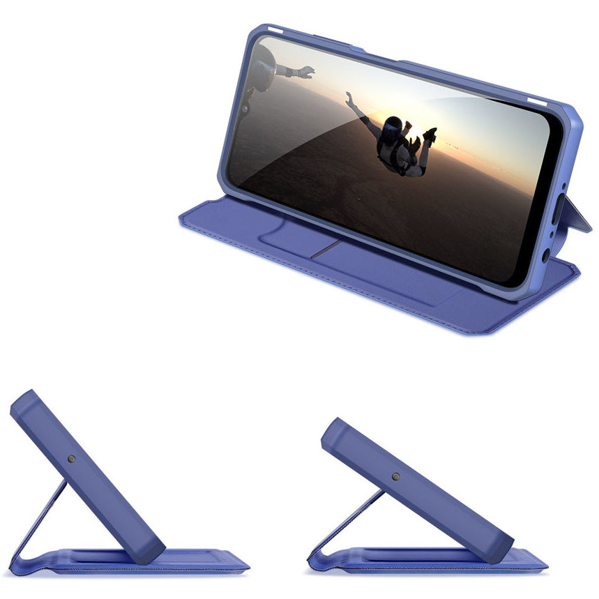 Etui til Samsung Galaxy A03s A037, DUX DUCIS, Skin X, Blå