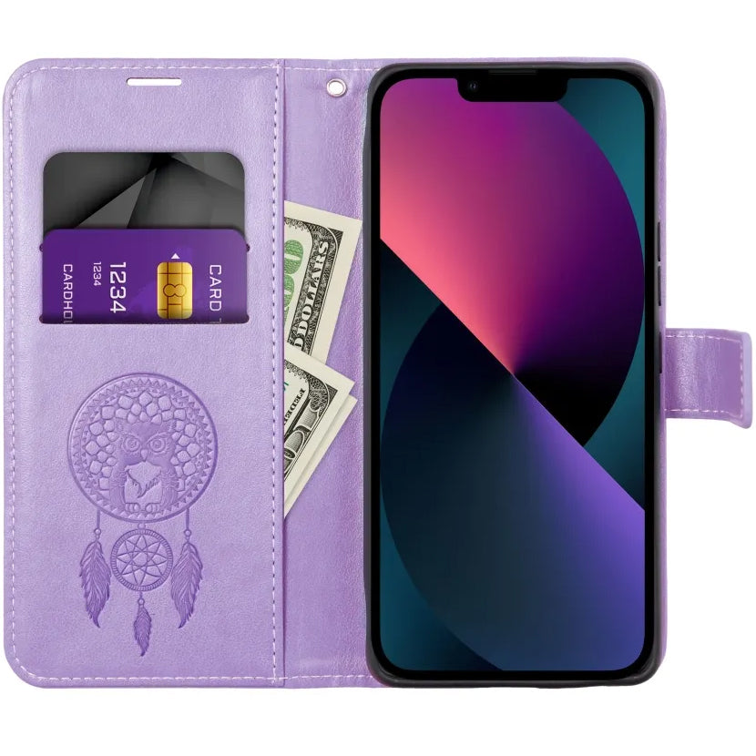 Deksel til Samsung Galaxy A22 5G A226, OEM, MEZZO Dream Catcher, Lilla