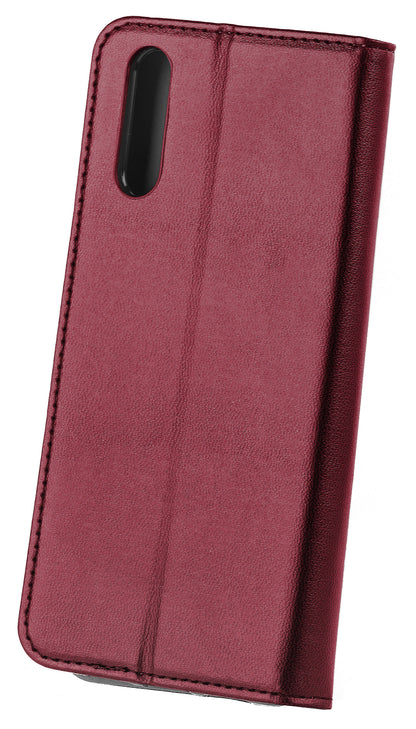 Deksel for Samsung Galaxy A13 A135, OEM, Smart Magnetic, Burgunder