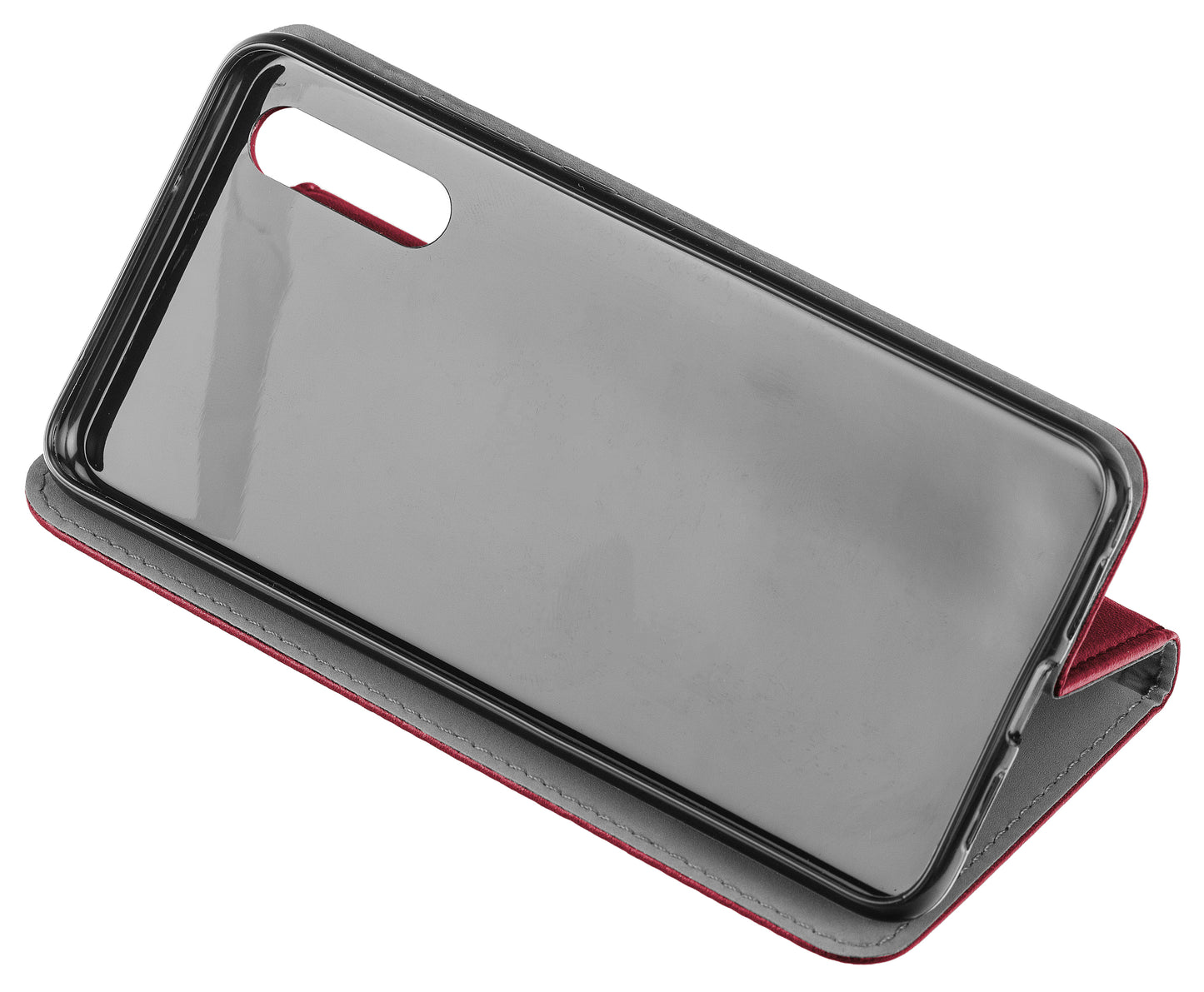 Deksel for Samsung Galaxy A13 A135, OEM, Smart Magnetic, Burgunder