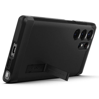 Deksel for Samsung Galaxy S23 Ultra S918, Spigen, Tough Armor, Svart ACS05623