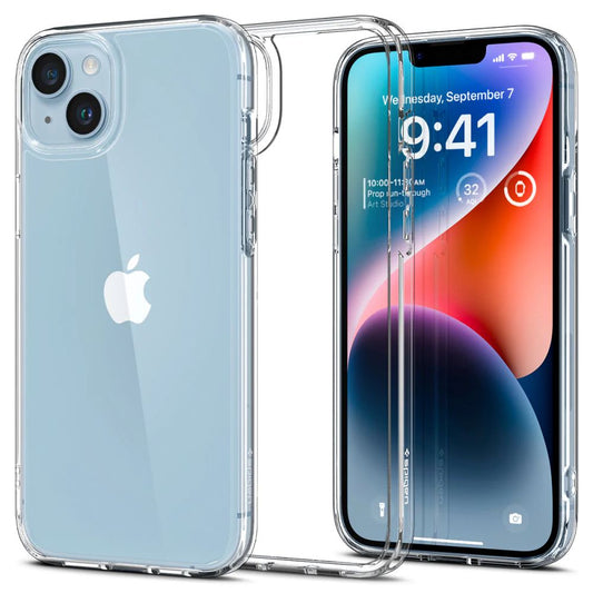 Deksel for Apple iPhone 14, Spigen, Ultra Hybrid, Transparent ACS05040
