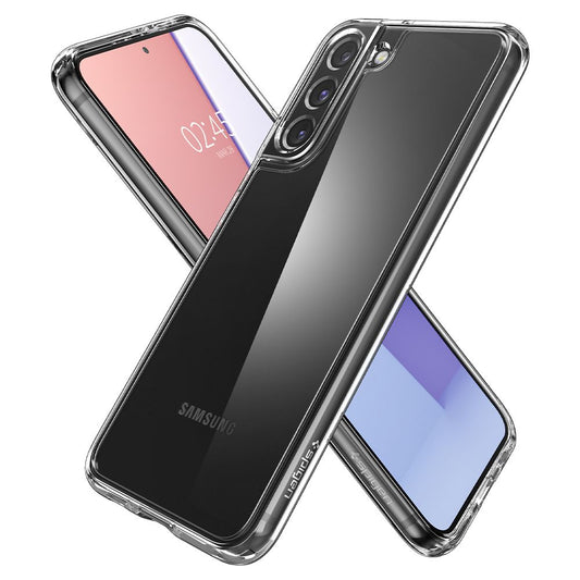 Deksel for Samsung Galaxy S22 5G S901, Spigen, Ultra Hybrid, Transparent ACS03988