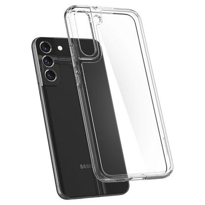 Deksel for Samsung Galaxy S22 5G S901, Spigen, Ultra Hybrid, Transparent ACS03988