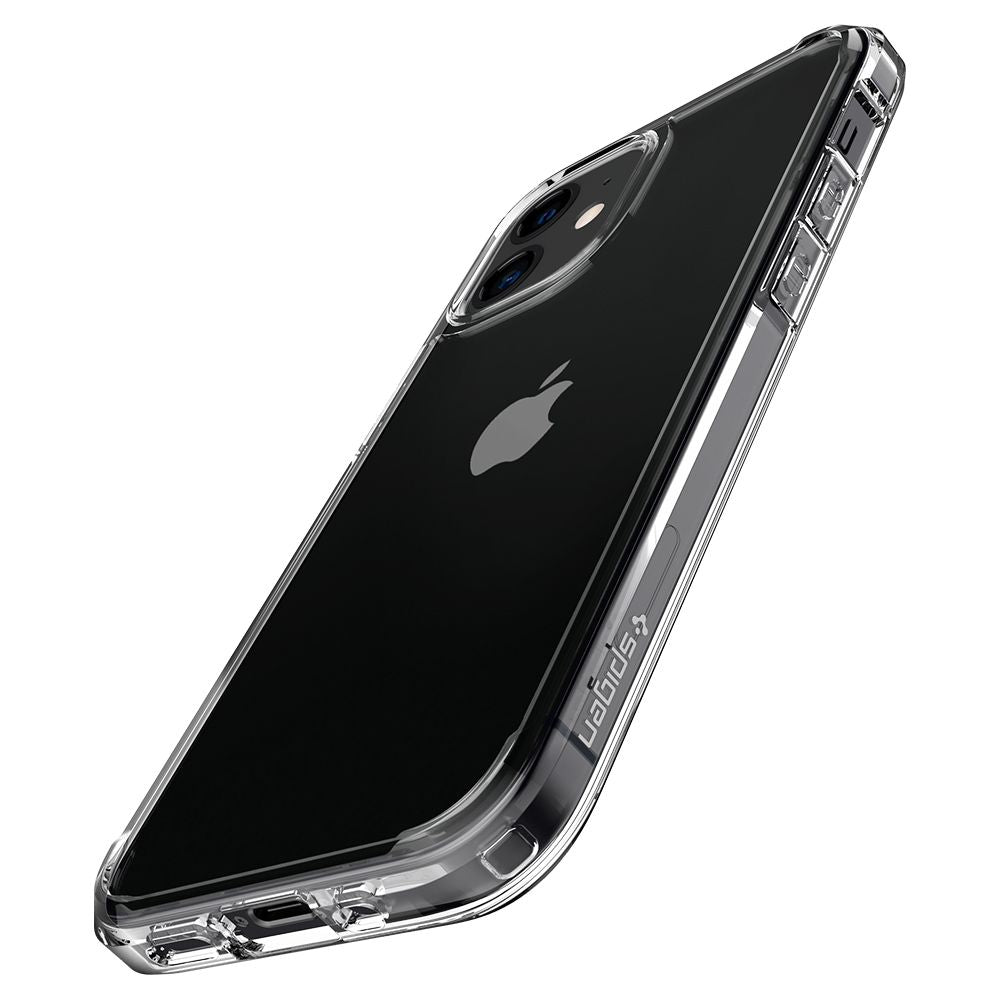 Deksel for Apple iPhone 12 / 12 Pro, Spigen, Ultra Hybrid, Transparent ACS01702