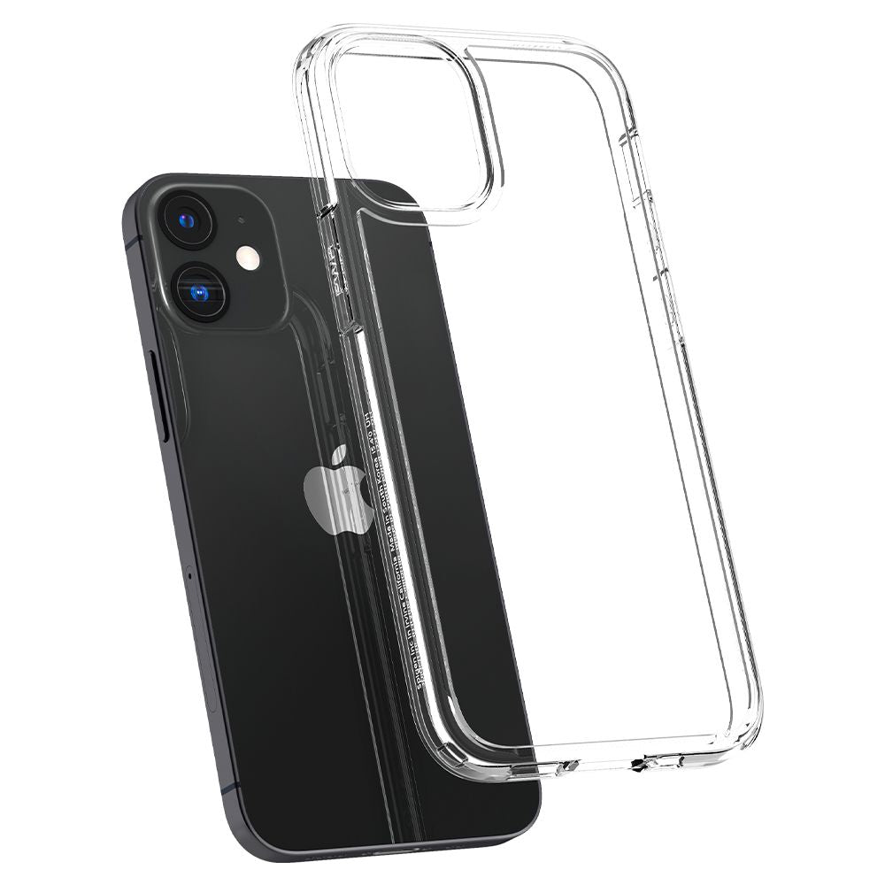 Deksel for Apple iPhone 12 / 12 Pro, Spigen, Ultra Hybrid, Transparent ACS01702