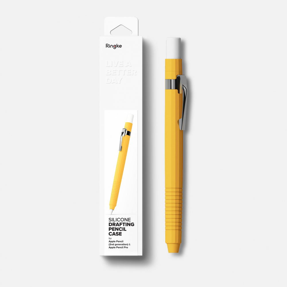 Ringke Drafting-etui for Apple Pencil Pro / Pencil (Generasjon 2), Hvit