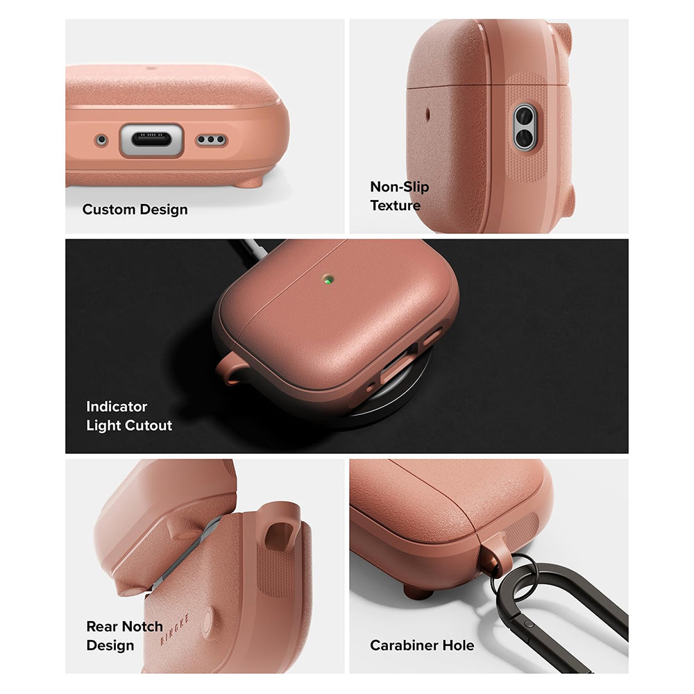 Ringke Onyx Magnetisk Deksel for Apple AirPods Pro 3, Bronse