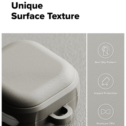 Ringke Onyx Magnetic deksel for Samsung Galaxy Buds4 / Buds4 Pro, Grå