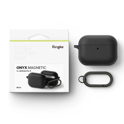 Ringke Onyx deksel for Apple AirPods 3, Svart