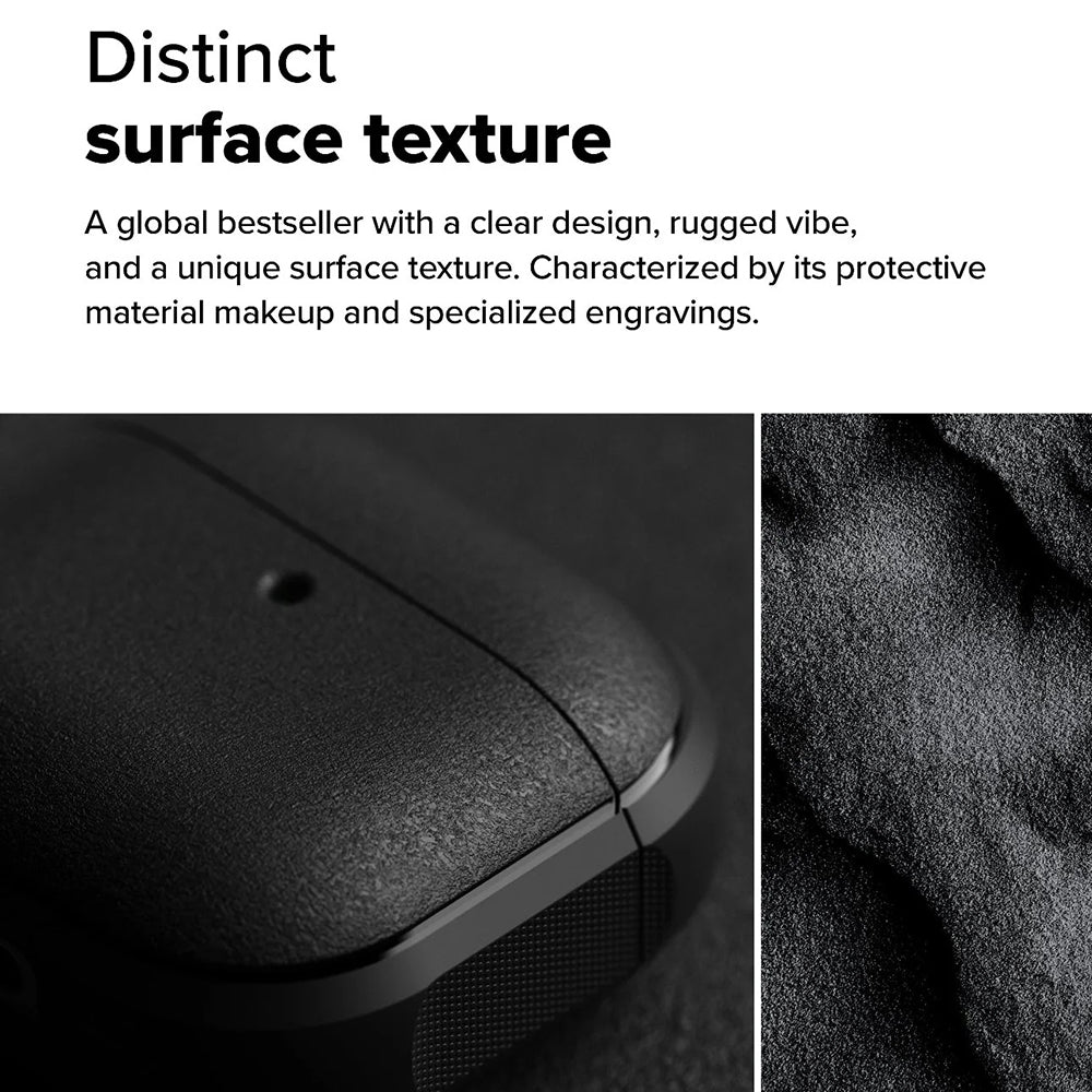 Ringke Onyx Magnetic deksel for Apple AirPods 4, grå