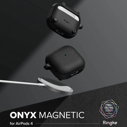 Ringke Onyx Magnetic deksel for Apple AirPods 4, grønn
