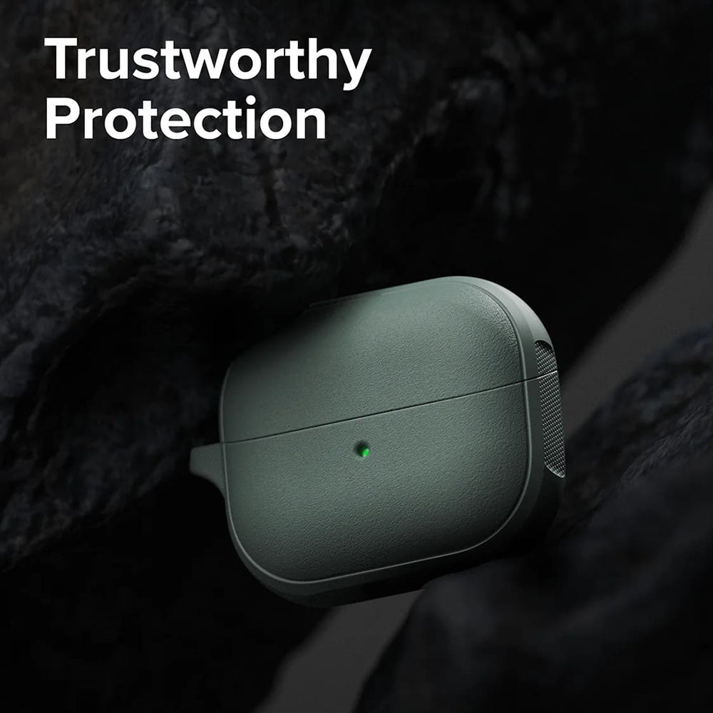 Ringke Onyx Magnetic-etui for Samsung Galaxy Buds3 FE / Buds3 Pro / Buds3, Grønn