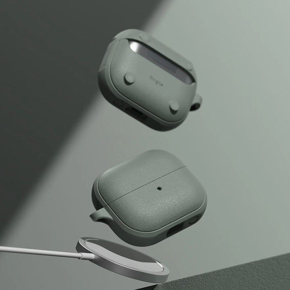 Ringke Onyx Magnetic-etui for Samsung Galaxy Buds3 FE / Buds3 Pro / Buds3, Grønn