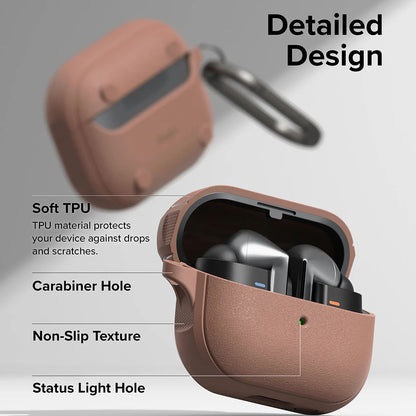 Ringke Onyx Magnetic-etui for Samsung Galaxy Buds3 FE / Buds3 Pro / Buds3, Bronse
