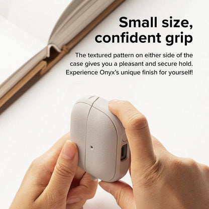 Ringke Onyx Magnetic-etui for Samsung Galaxy Buds3 FE / Buds3 Pro / Buds3, Grå