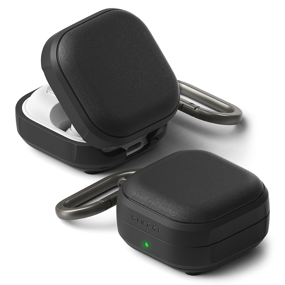 Ringke Onyx Magnetic deksel for Samsung Galaxy Buds4 / Buds4 Pro, Svart