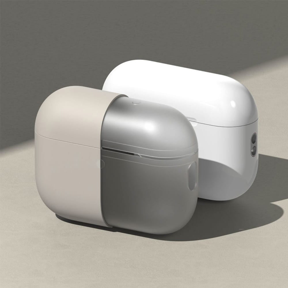 Ringke-deksel for Apple AirPods 3, Krem