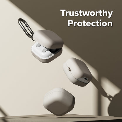 Ringke-etui for Samsung Galaxy Buds4 / Buds4 Pro, Krem