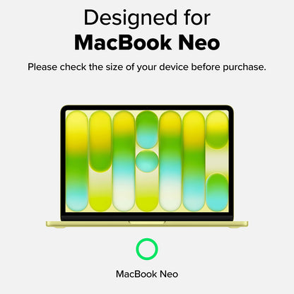 Ringke Slim-deksel til Apple MacBook Neo 13 tommer, matt transparent