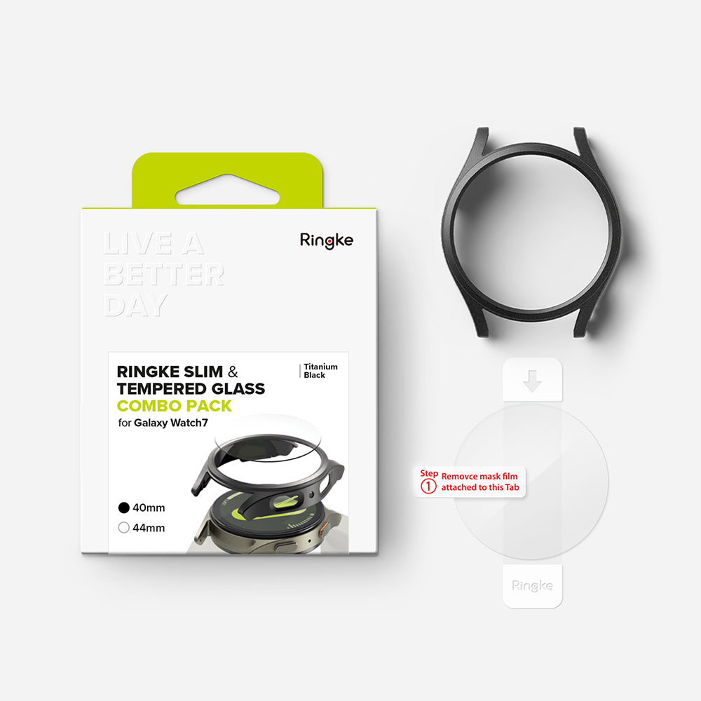 Ringke Slim deksel for Samsung Galaxy Watch7 40mm, grå