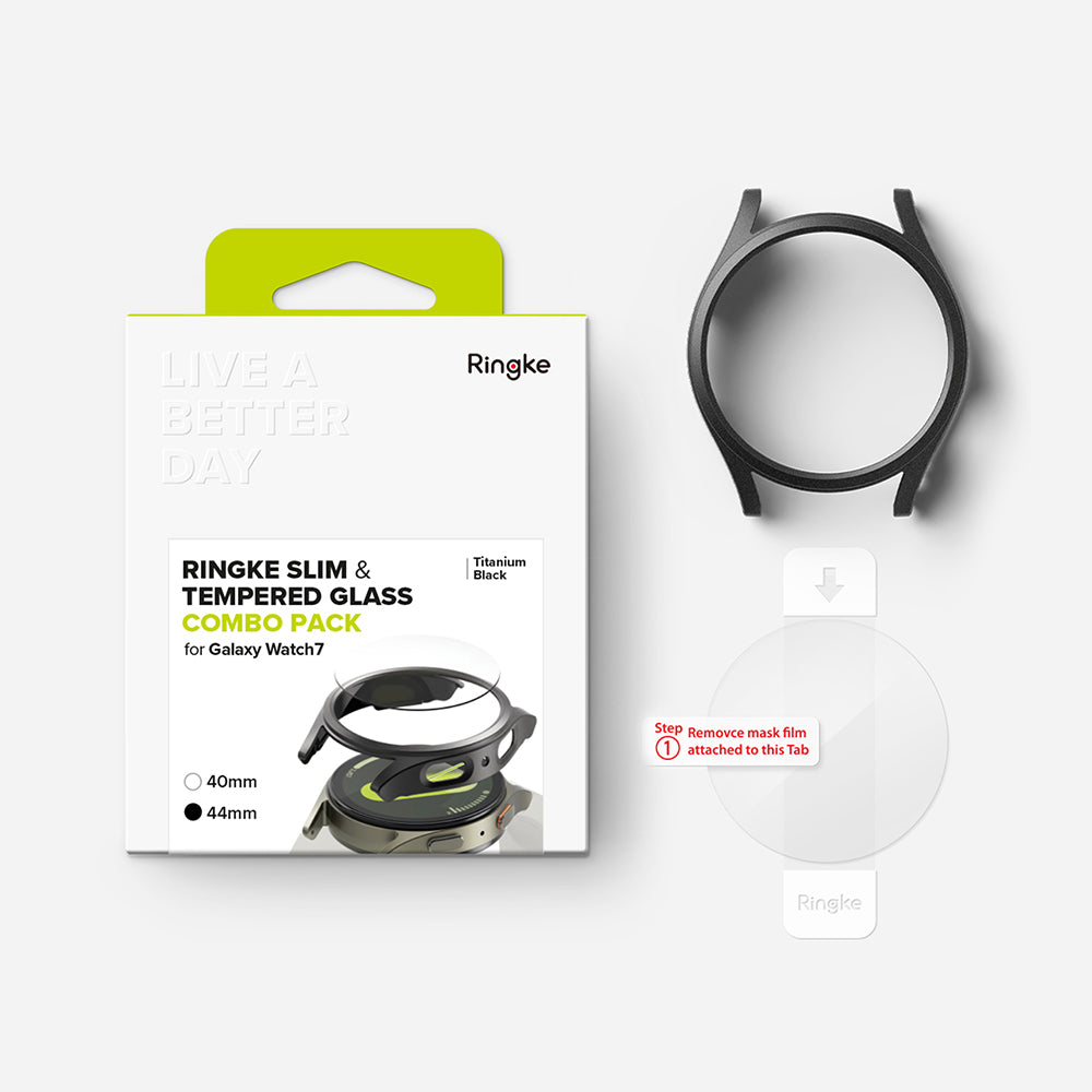 Ringke Slim deksel for Samsung Galaxy Watch7 44mm, grå