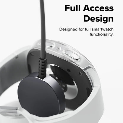 Ringke Slim deksel for Samsung Galaxy Watch8 40mm, Sett med 2 stykker, Gjennomsiktig