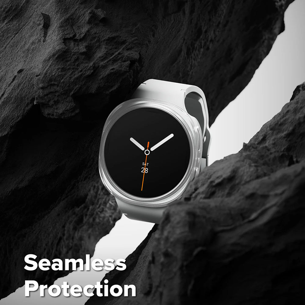 Ringke Slim deksel for Samsung Galaxy Watch8 Classic, sett med 2 stk, gjennomsiktig