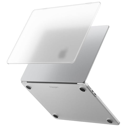 Spigen Airskin deksel for Apple MacBook Air 13 tommer (2026) / (2025) / (2024) / (2022), Satinert Transparent ACS11530