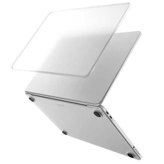 Spigen Airskin deksel for Apple MacBook Neo 13 tommer, Satinert Transparent ACS11543