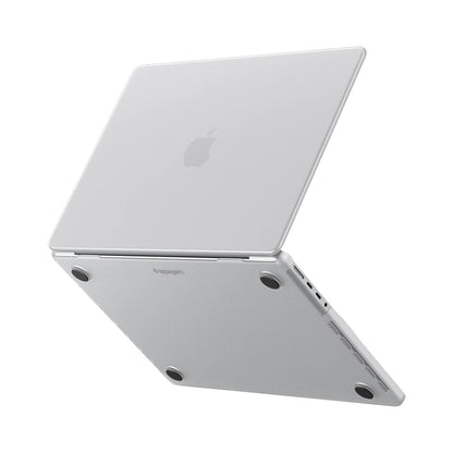 Spigen Airskin deksel for Apple MacBook Pro 14 tommer (2026) / (2025) / (2023) / (2022) / (2021), Satinert Transparent ACS11528
