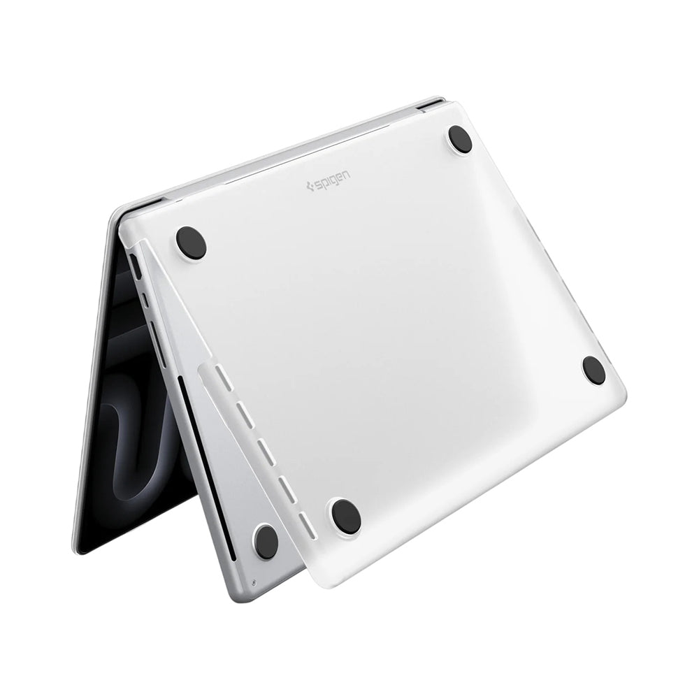 Spigen Airskin deksel for Apple MacBook Pro 14 tommer (2026) / (2025) / (2023) / (2022) / (2021), Satinert Transparent ACS11528