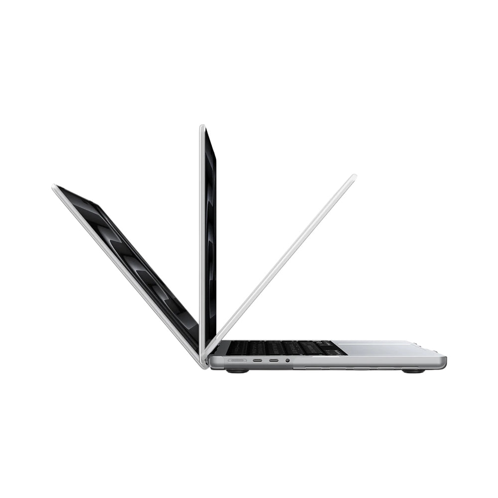 Spigen Airskin deksel for Apple MacBook Pro 14 tommer (2026) / (2025) / (2023) / (2022) / (2021), Satinert Transparent ACS11528
