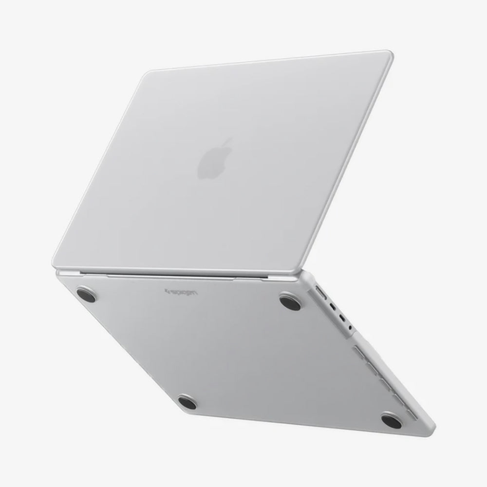 Spigen Airskin deksel for Apple MacBook Pro 16 tommer (2026) / (2024) / (2023) / (2021), Satinert Transparent ACS11526