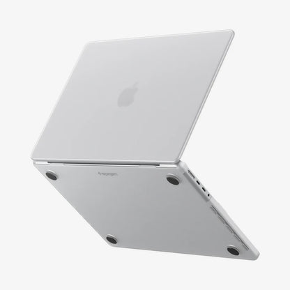 Spigen Airskin deksel for Apple MacBook Pro 16 tommer (2026) / (2024) / (2023) / (2021), Satinert Transparent ACS11526