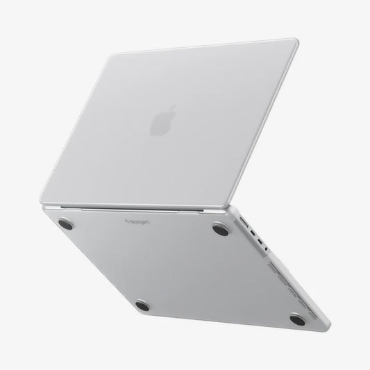 Spigen Airskin deksel for Apple MacBook Pro 16 tommer (2026) / (2024) / (2023) / (2021), Satinert Transparent ACS11526