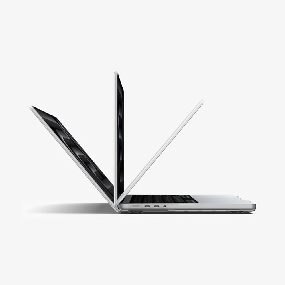 Spigen Airskin deksel for Apple MacBook Pro 16 tommer (2026) / (2024) / (2023) / (2021), Satinert Transparent ACS11526