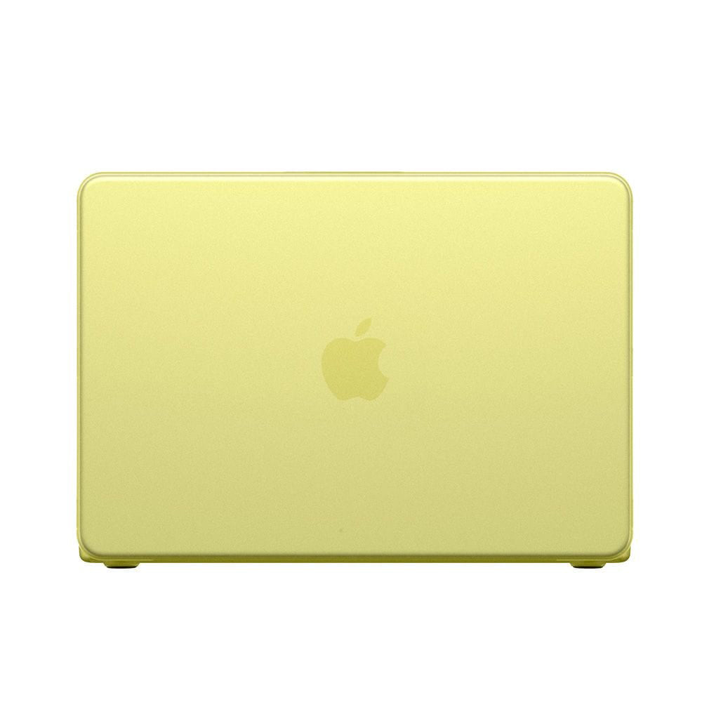 Spigen Airskin-etui for Apple MacBook Neo 13 tommer, Satinert Gul ACS11544