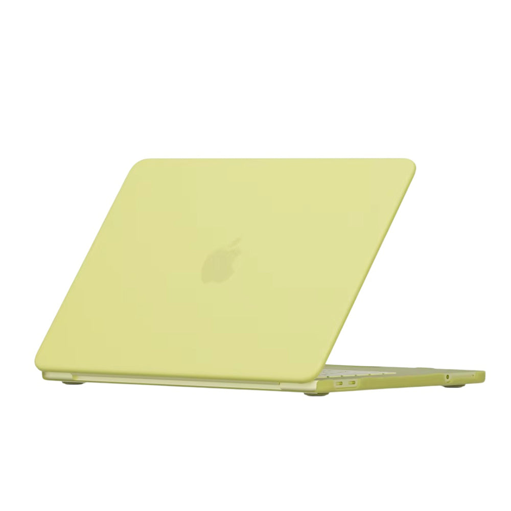 Spigen Airskin-etui for Apple MacBook Neo 13 tommer, Satinert Gul ACS11544