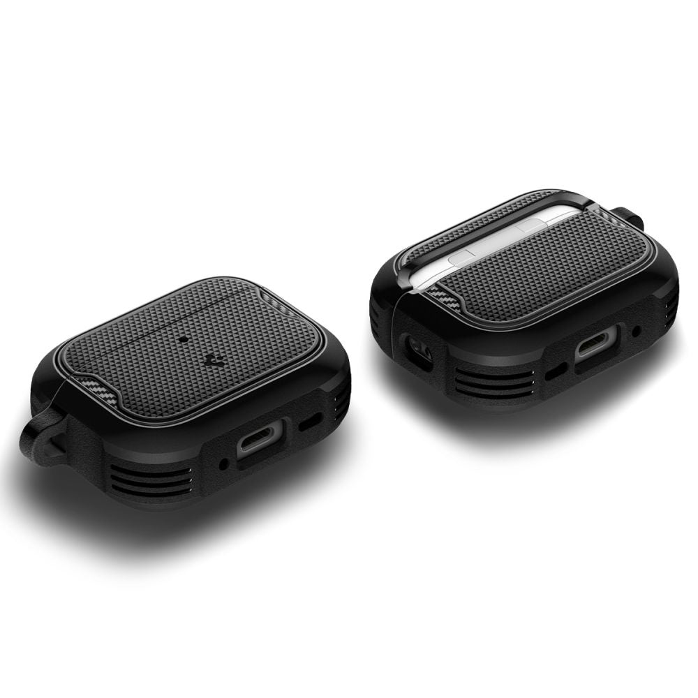 Spigen Core Armor deksel for Apple AirPods Pro 3, Matt Svart